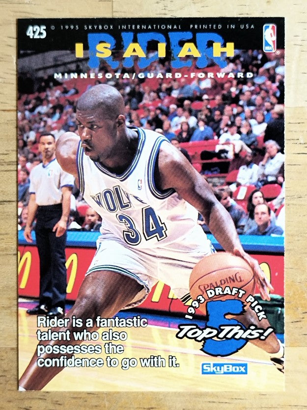 1994-95 Hoops #425 Juwan Howard TOP/Isaiah Rider