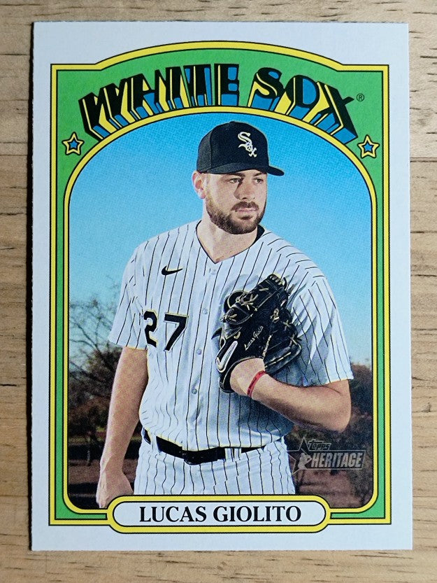 2021 Topps Heritage #264 Lucas Giolito
