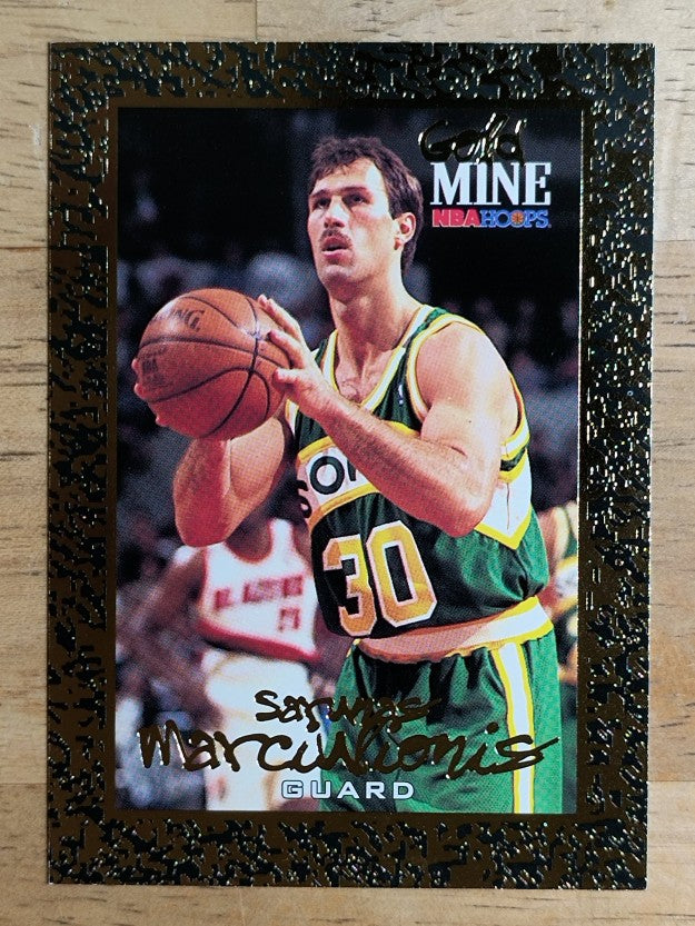 1994-95 Hoops #449 Sarunas Marciulionis GM