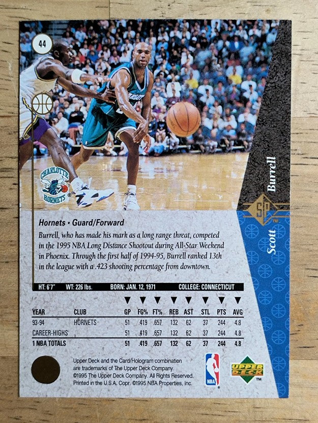 1994-95 SP #44 Scott Burrell