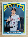 2021 Topps Heritage #272 Myles Straw