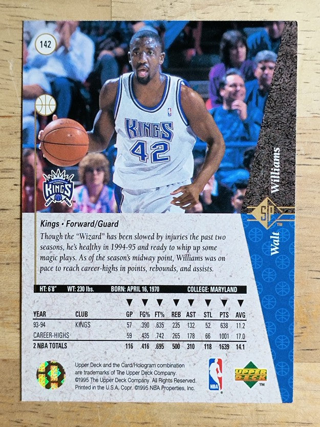 1994-95 SP #142 Walt Williams