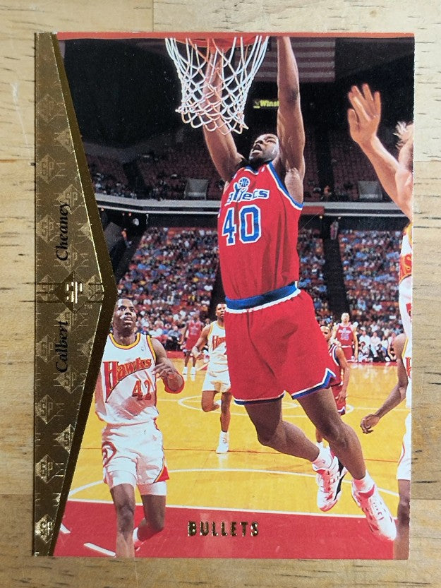 1994-95 SP #164 Calbert Cheaney