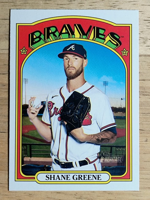 2021 Topps Heritage #281 Shane Greene