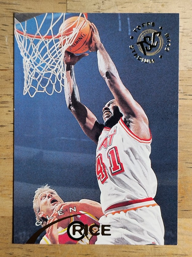 1994-95 Stadium Club #80 Glen Rice