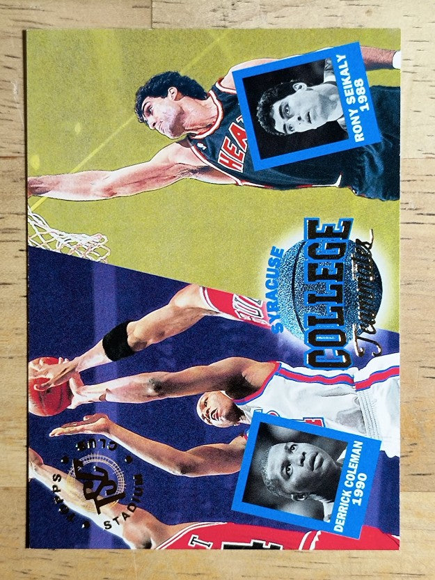 1994-95 Stadium Club #103 Rony Seikaly CT/Derrick Coleman