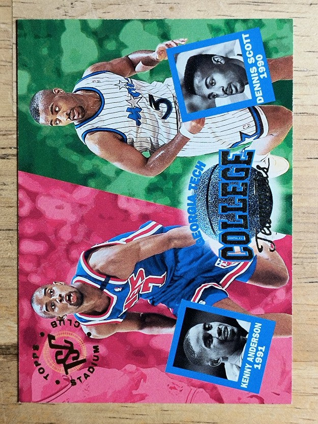 1994-95 Stadium Club #108 Dennis Scott CT/Kenny Anderson