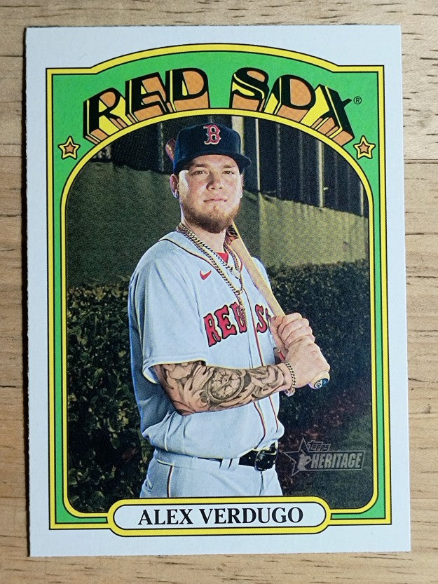 2021 Topps Heritage #285 Alex Verdugo