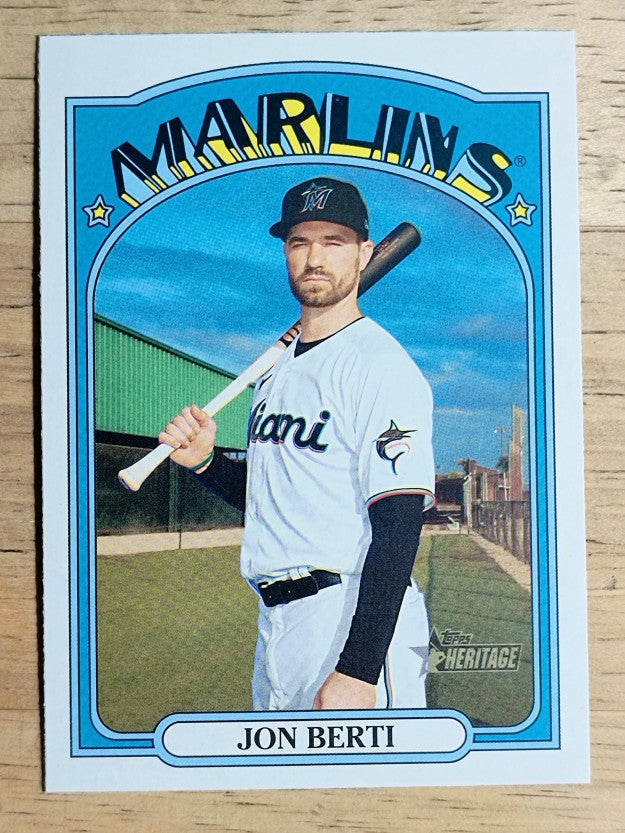 2021 Topps Heritage #288 Jon Berti