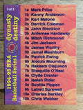 1994-95 Stadium Club Checklists #S13 Series One 3