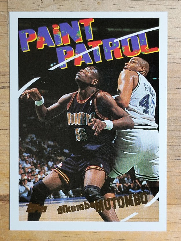 1994-95 Topps #105 Dikembe Mutombo PP
