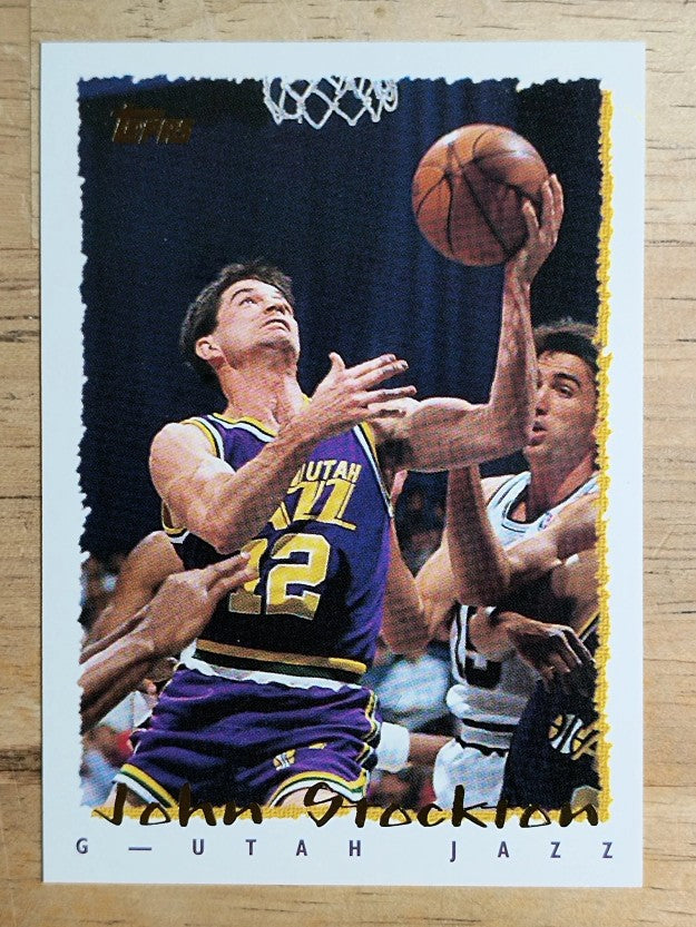 1994-95 Topps #225 John Stockton