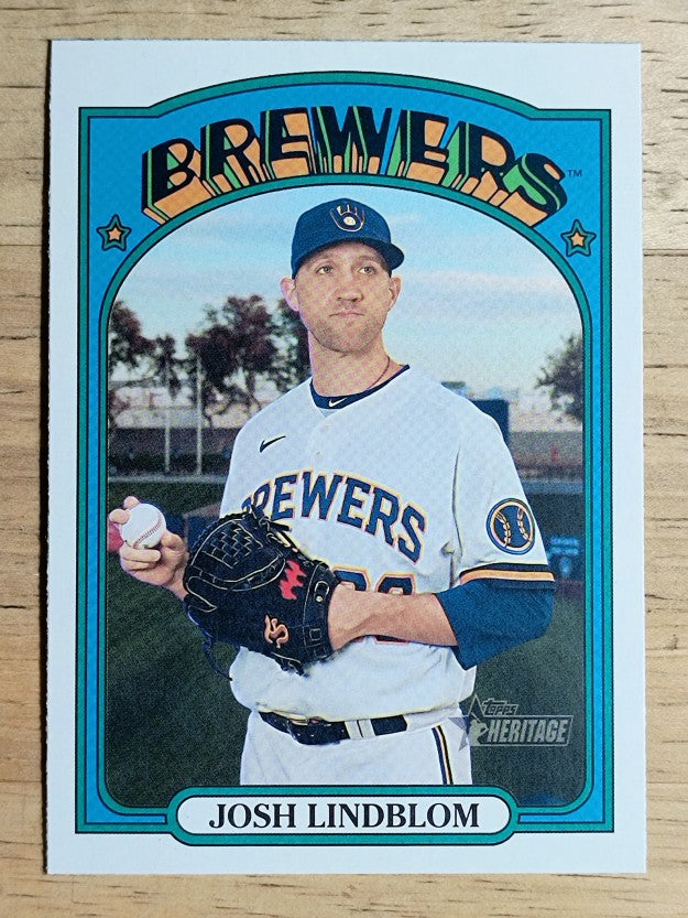 2021 Topps Heritage #289 Josh Lindblom