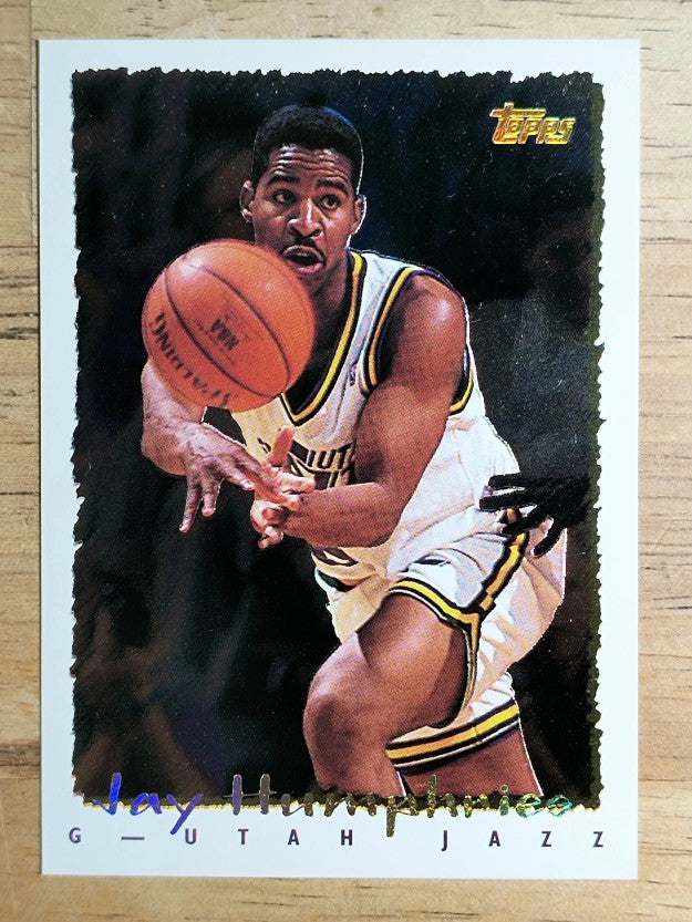 1994-95 Topps Spectralight #179 Jay Humphries