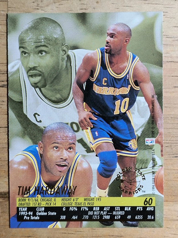 1994-95 Ultra #60 Tim Hardaway