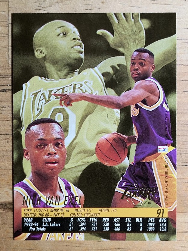 1994-95 Ultra #91 Nick Van Exel