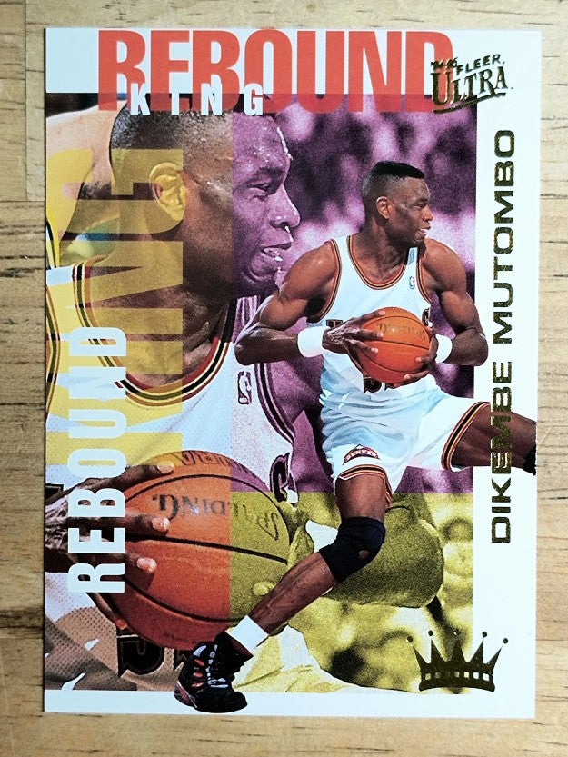 1994-95 Ultra Rebound Kings #4 Dikembe Mutombo