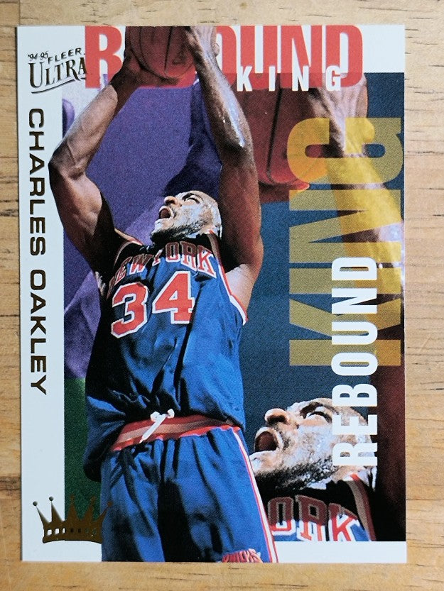 1994-95 Ultra Rebound Kings #5 Charles Oakley
