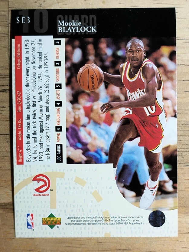 1994-95 Upper Deck Special Edition #3 Mookie Blaylock