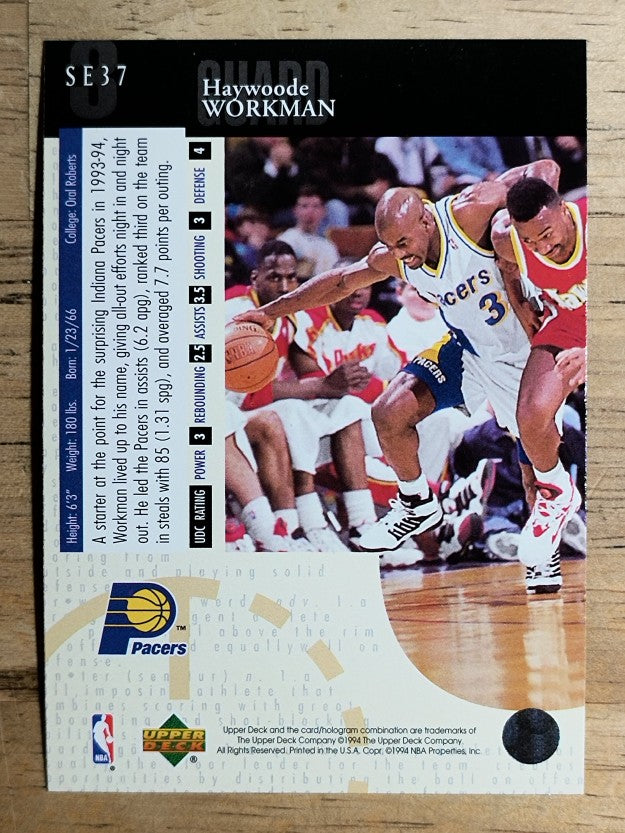 1994-95 Upper Deck Special Edition #37 Haywoode Workman