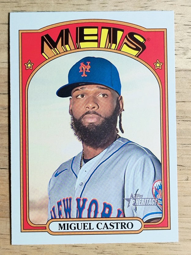 2021 Topps Heritage #311 Miguel Castro