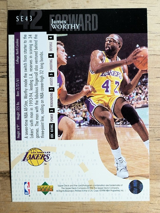 1994-95 Upper Deck Special Edition #43 James Worthy