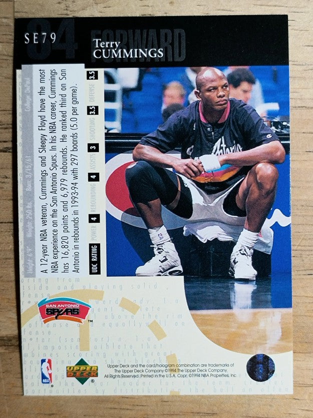 1994-95 Upper Deck Special Edition #79 Terry Cummings