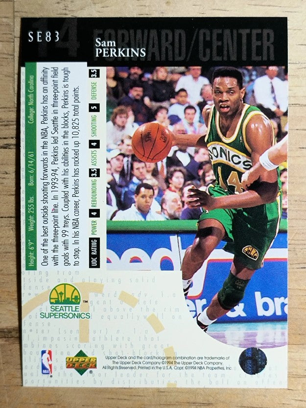 1994-95 Upper Deck Special Edition #83 Sam Perkins