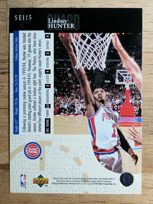 1994-95 Upper Deck Special Edition #115 Lindsey Hunter