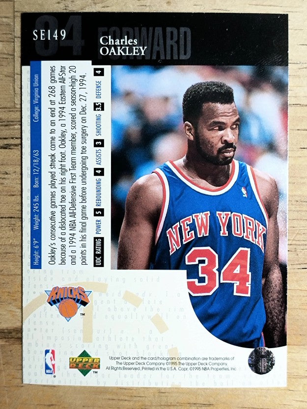 1994-95 Upper Deck Special Edition #149 Charles Oakley