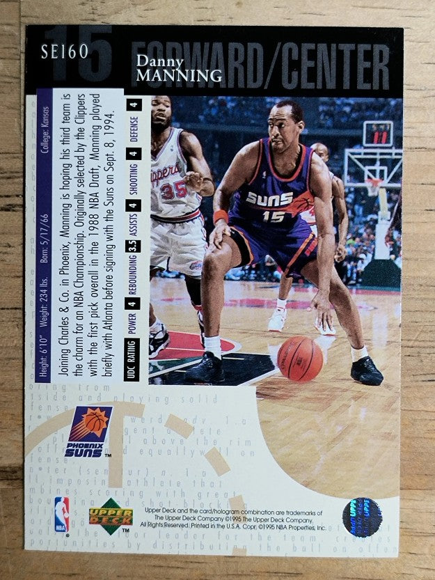 1994-95 Upper Deck Special Edition #160 Danny Manning