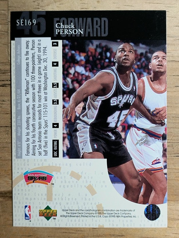 1994-95 Upper Deck Special Edition #169 Chuck Person