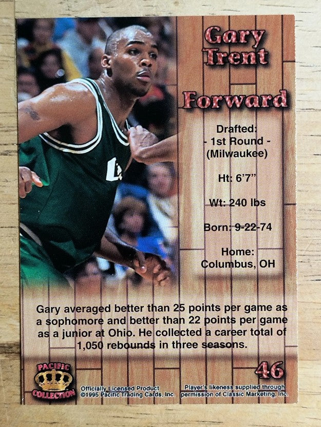 1995 Pacific Prisms #46 Gary Trent