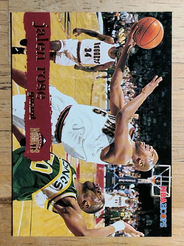 1995-96 Hoops #43 Jalen Rose