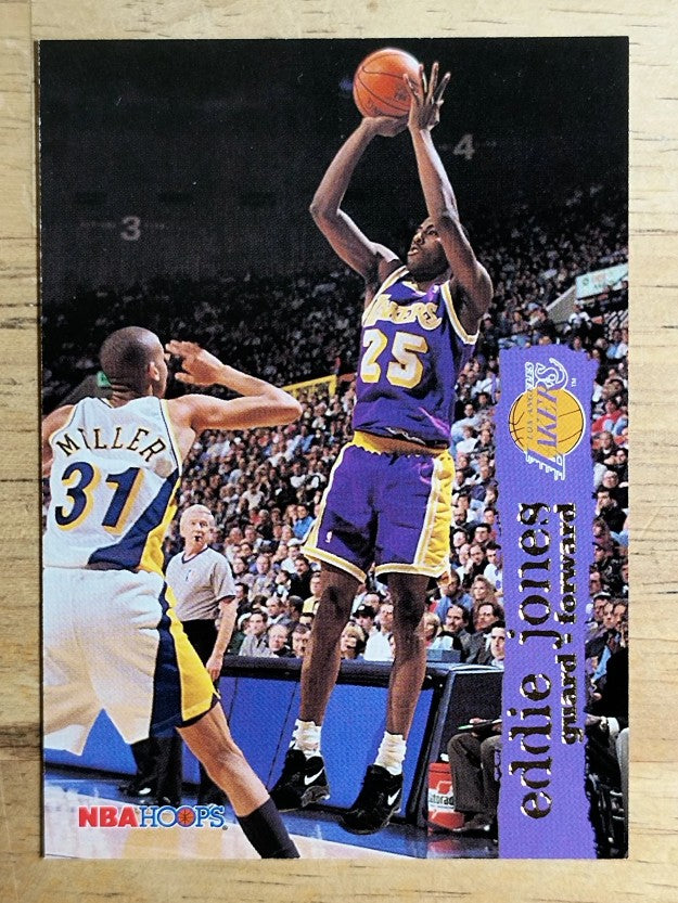 1995-96 Hoops #80 Eddie Jones