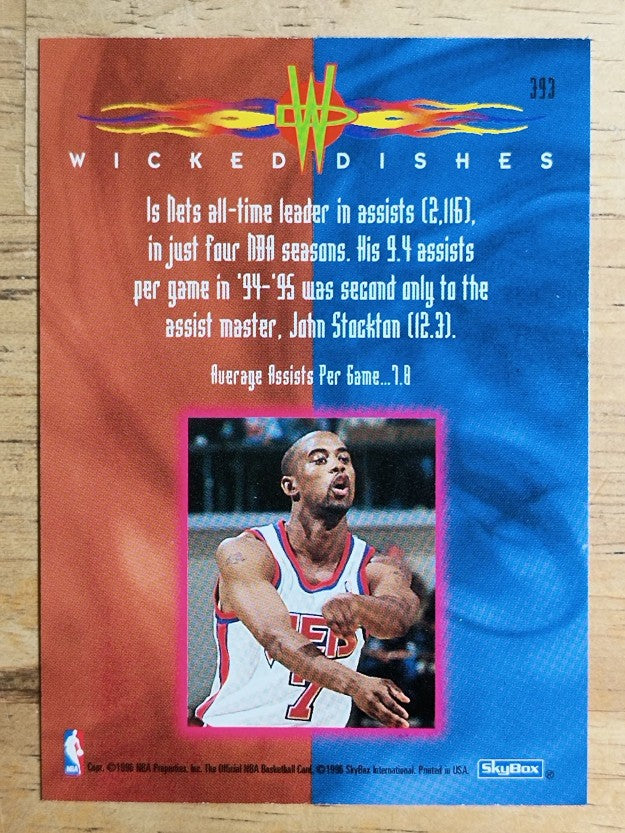1995-96 Hoops #393 Kenny Anderson WD