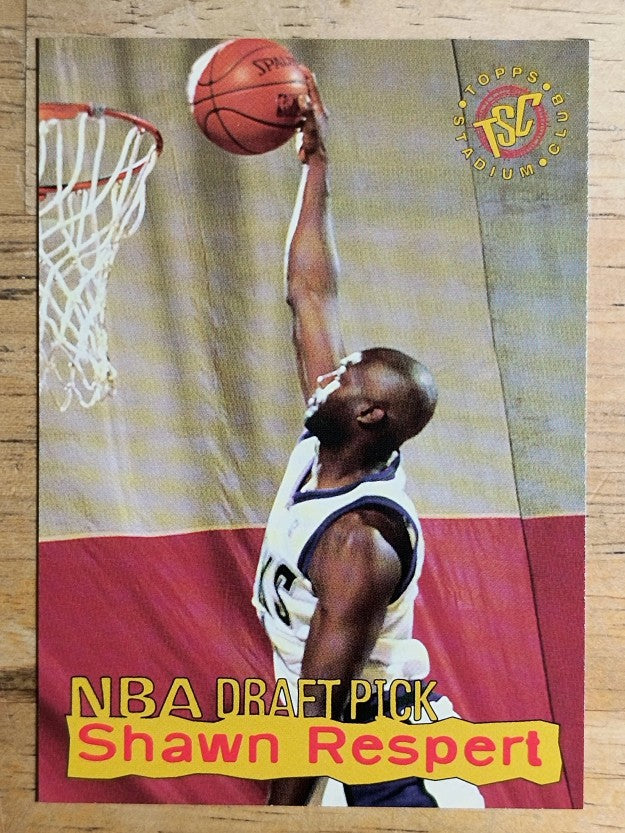 1995-96 Stadium Club Draft Picks #8 Shawn Respert