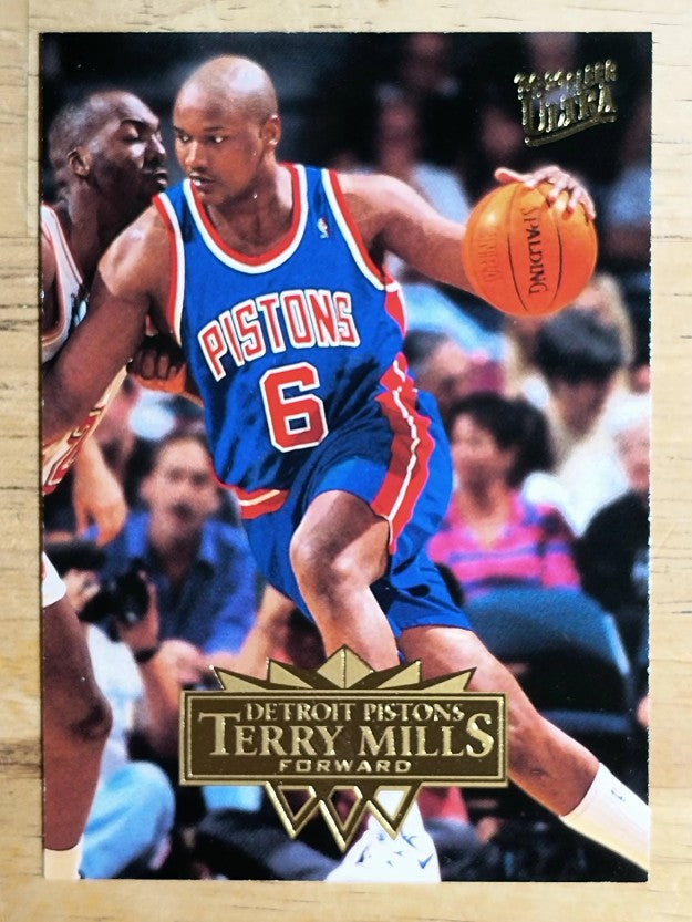 1995-96 Ultra #55 Terry Mills