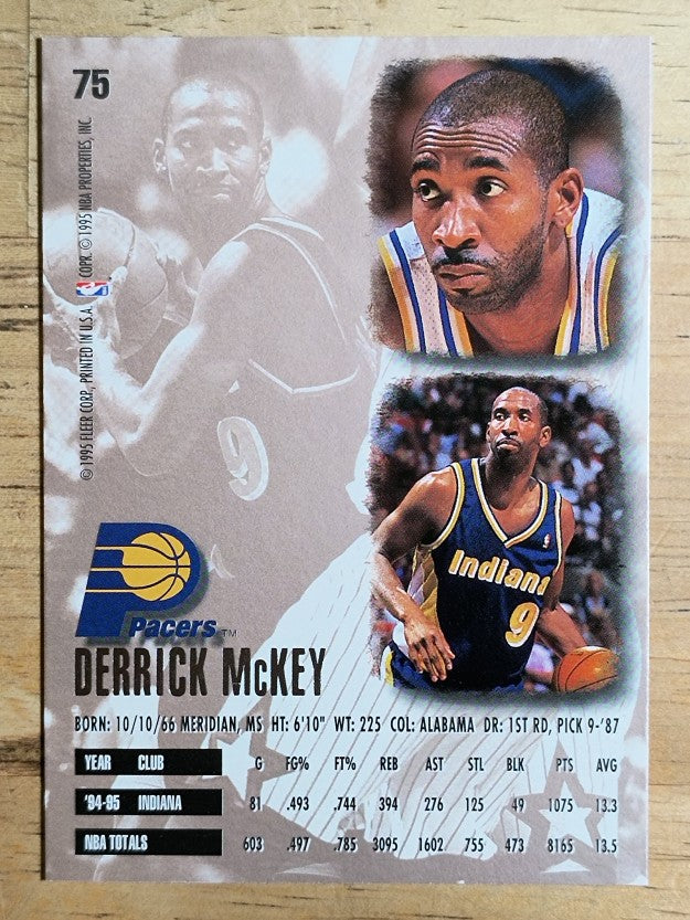 1995-96 Ultra #75 Derrick McKey