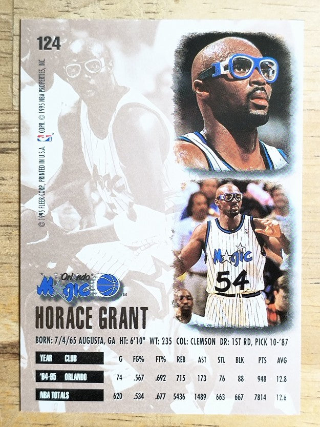 1995-96 Ultra #124 Horace Grant