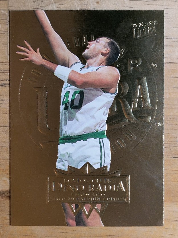1995-96 Ultra Gold Medallion #14 Dino Radja
