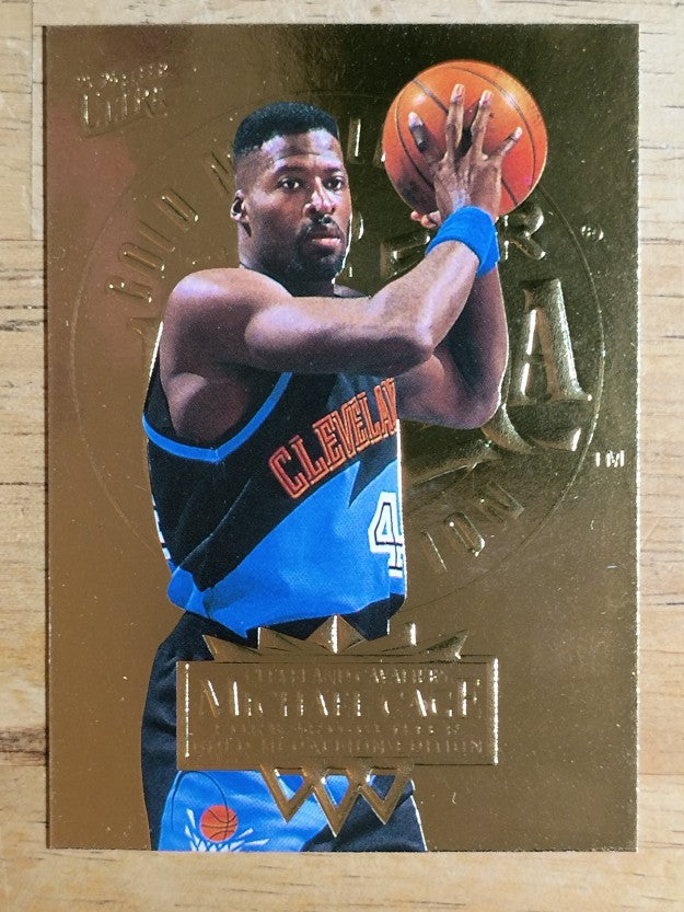 1995-96 Ultra Gold Medallion #30 Michael Cage