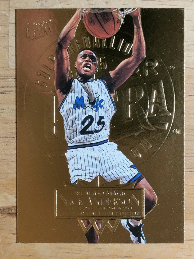 1995-96 Ultra Gold Medallion #123 Nick Anderson (NM)
