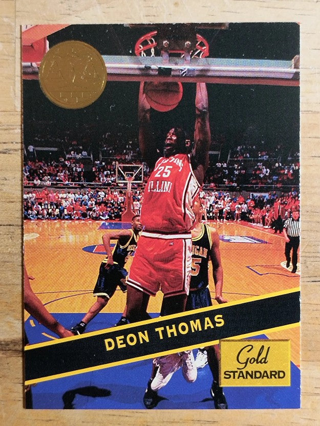 1994 Signature Rookies Gold Standard #19 Deon Thomas