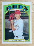 2021 Topps Heritage #327 Lucas Sims