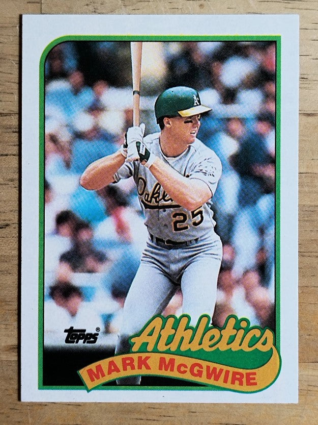 1989 Topps #70 Mark McGwire