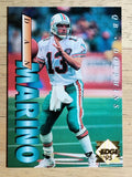 1995 Collector's Edge Gold Logo #118 Dan Marino