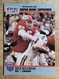 1990-91 Pro Set Super Bowl 160 #81 Buck Buchanan