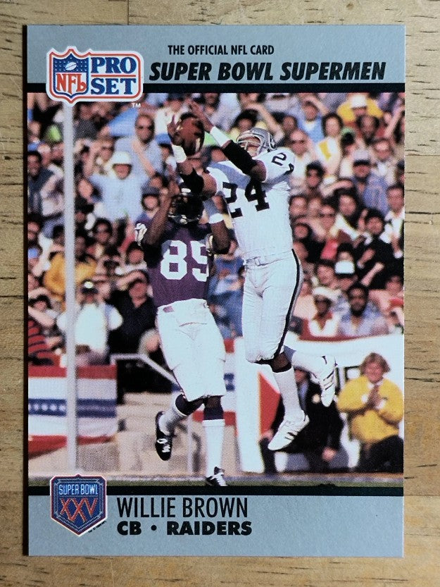 1990-91 Pro Set Super Bowl 160 #102 Willie Brown