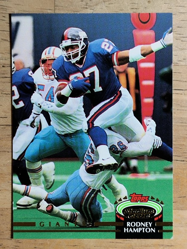 1992 Stadium Club #247 Rodney Hampton